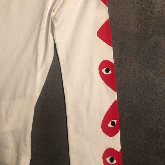 Comme Des Garcon PLAY top - Picture 7 of 8